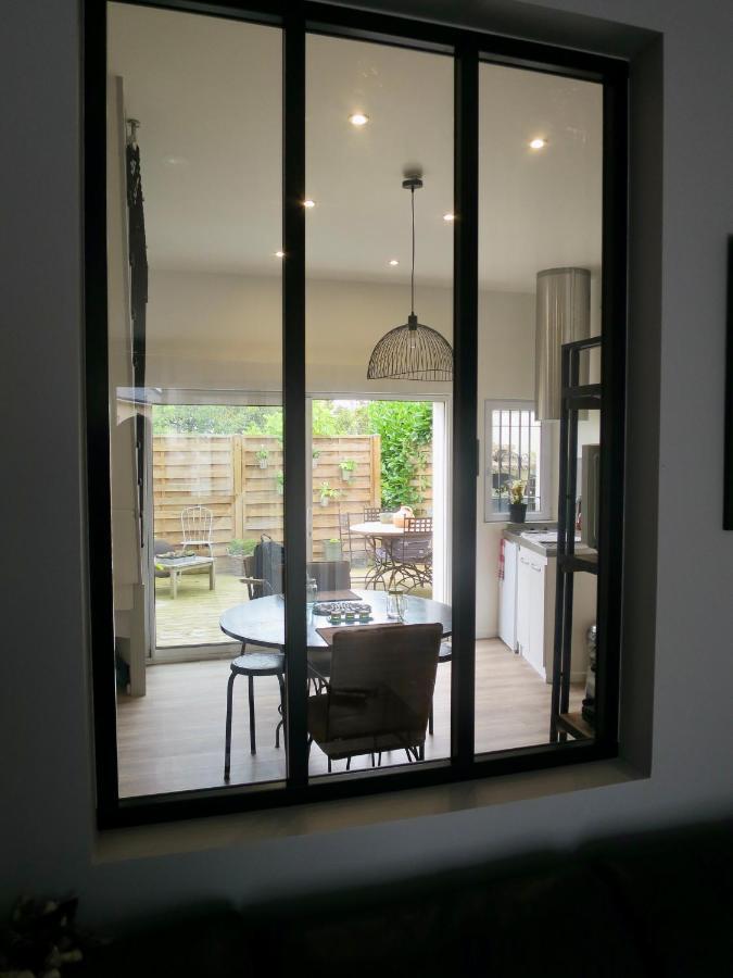 Duplex Contemporain Terrasse Exterieure Parking Leves Exterior foto