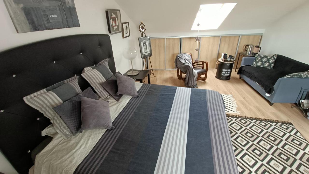 Duplex Contemporain Terrasse Exterieure Parking Leves Exterior foto